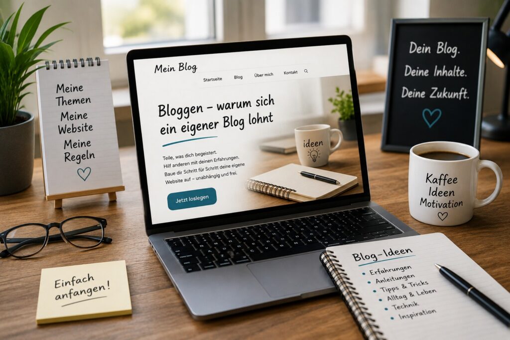 Bloggen– geniale Idee und erstelle deinen Blog