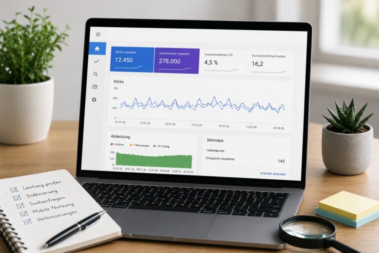 Google Search Console 2026 - verständlich erklärt