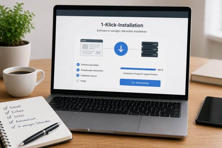 WordPress installieren – die 1-Klick-Installation einfach erklärt