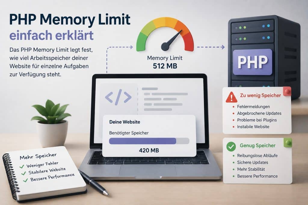 PHP Memory Limit einfach erklärt