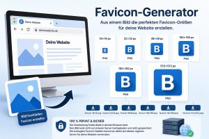 Favicon Generator - erstelle dein Favicon