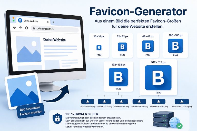 Favicon Generator - erstelle dein Favicon
